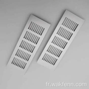 Bouches d&#39;aération en aluminium grilles